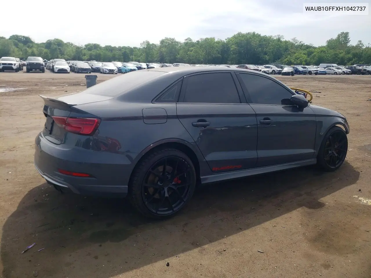 2017 Audi S3 Premium Plus VIN: WAUB1GFFXH1042737 Lot: 53914166