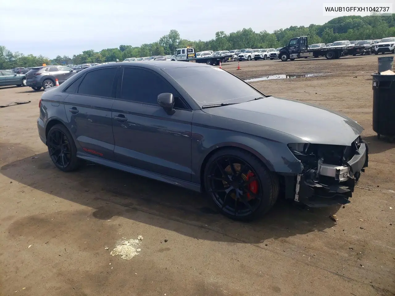 2017 Audi S3 Premium Plus VIN: WAUB1GFFXH1042737 Lot: 53914166