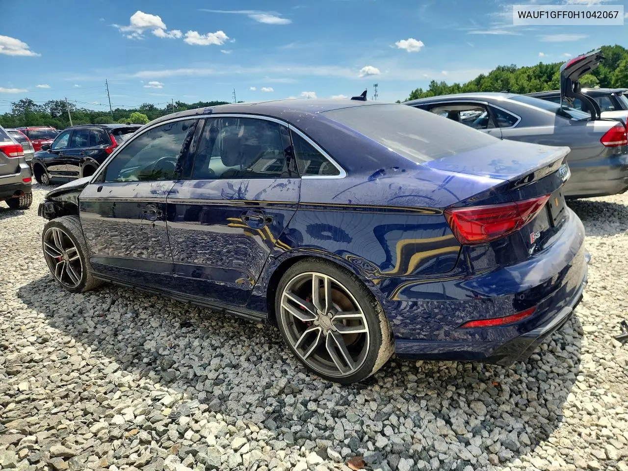 2017 Audi S3 Prestige VIN: WAUF1GFF0H1042067 Lot: 57722896
