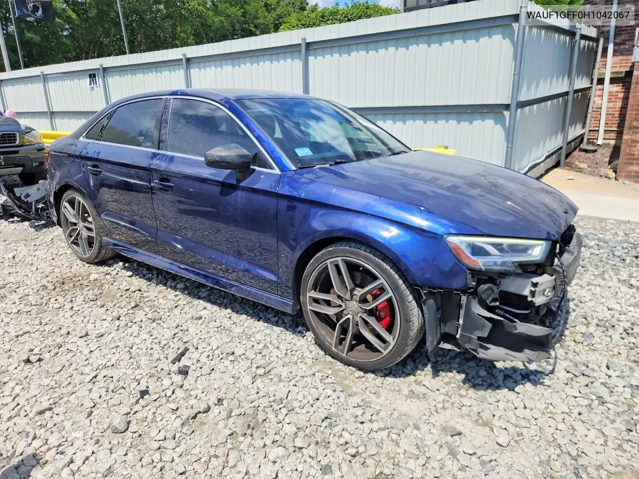 2017 Audi S3 Prestige VIN: WAUF1GFF0H1042067 Lot: 57722896