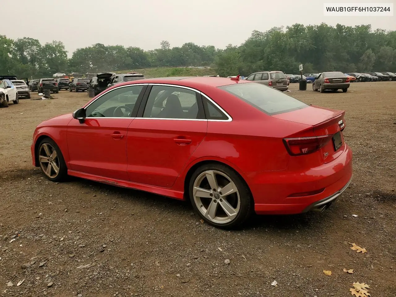 2017 Audi S3 Premium Plus VIN: WAUB1GFF6H1037244 Lot: 60753716