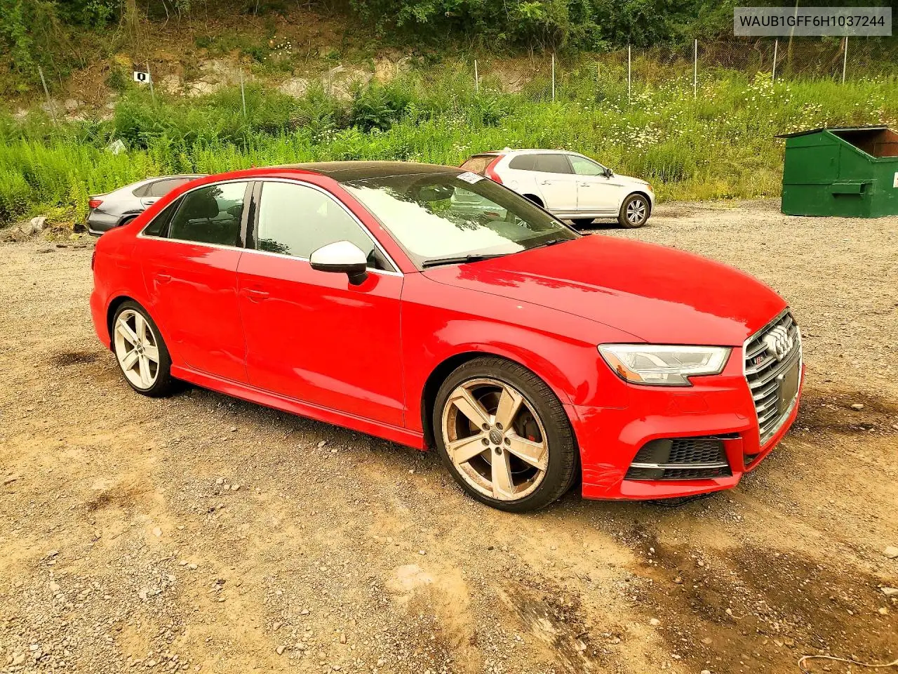 2017 Audi S3 Premium Plus VIN: WAUB1GFF6H1037244 Lot: 60753716