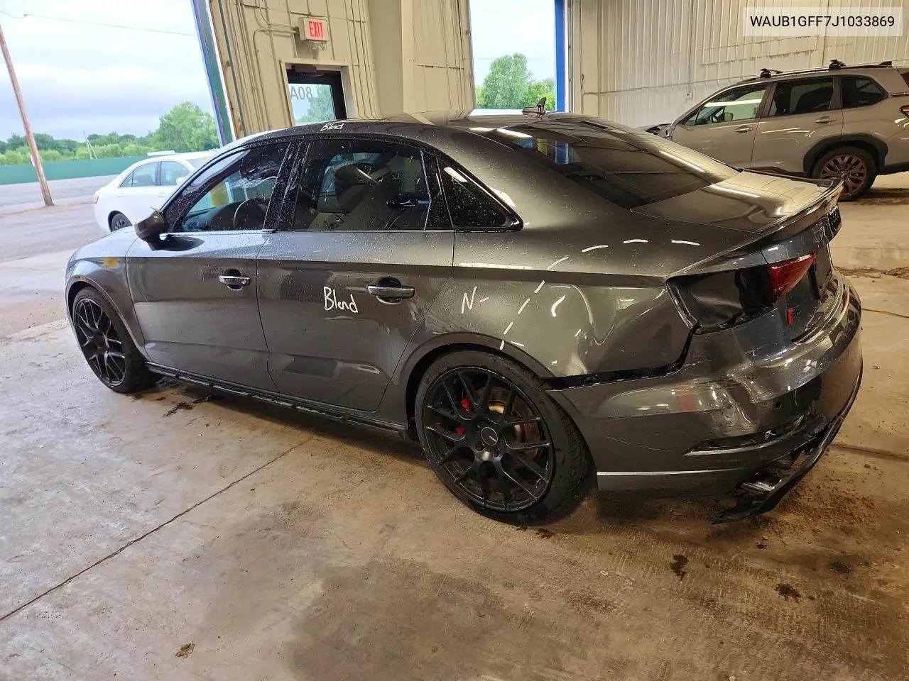 2018 Audi S3 Premium Plus VIN: WAUB1GFF7J1033869 Lot: 59794126