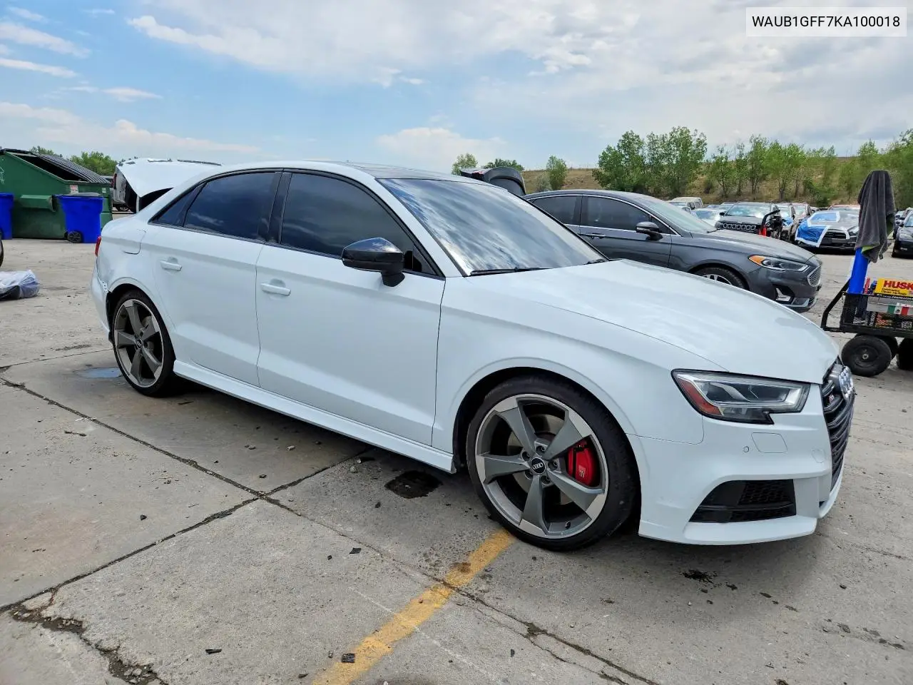 2019 Audi S3 Premium Plus VIN: WAUB1GFF7KA100018 Lot: 57923816
