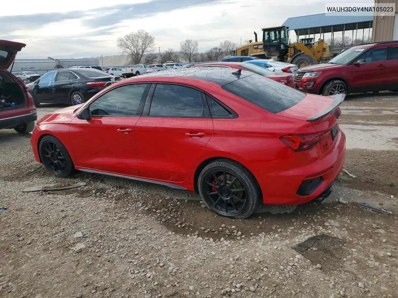 2022 Audi S3 Premium Plus VIN: WAUH3DGY4NA105023 Lot: 47871846