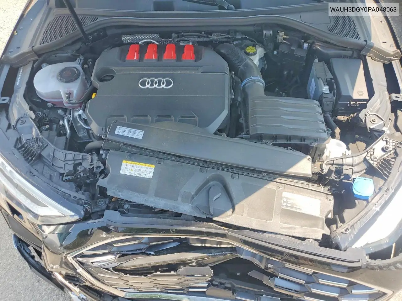 2023 Audi S3 Premium Plus VIN: WAUH3DGY0PA048063 Lot: 59019416