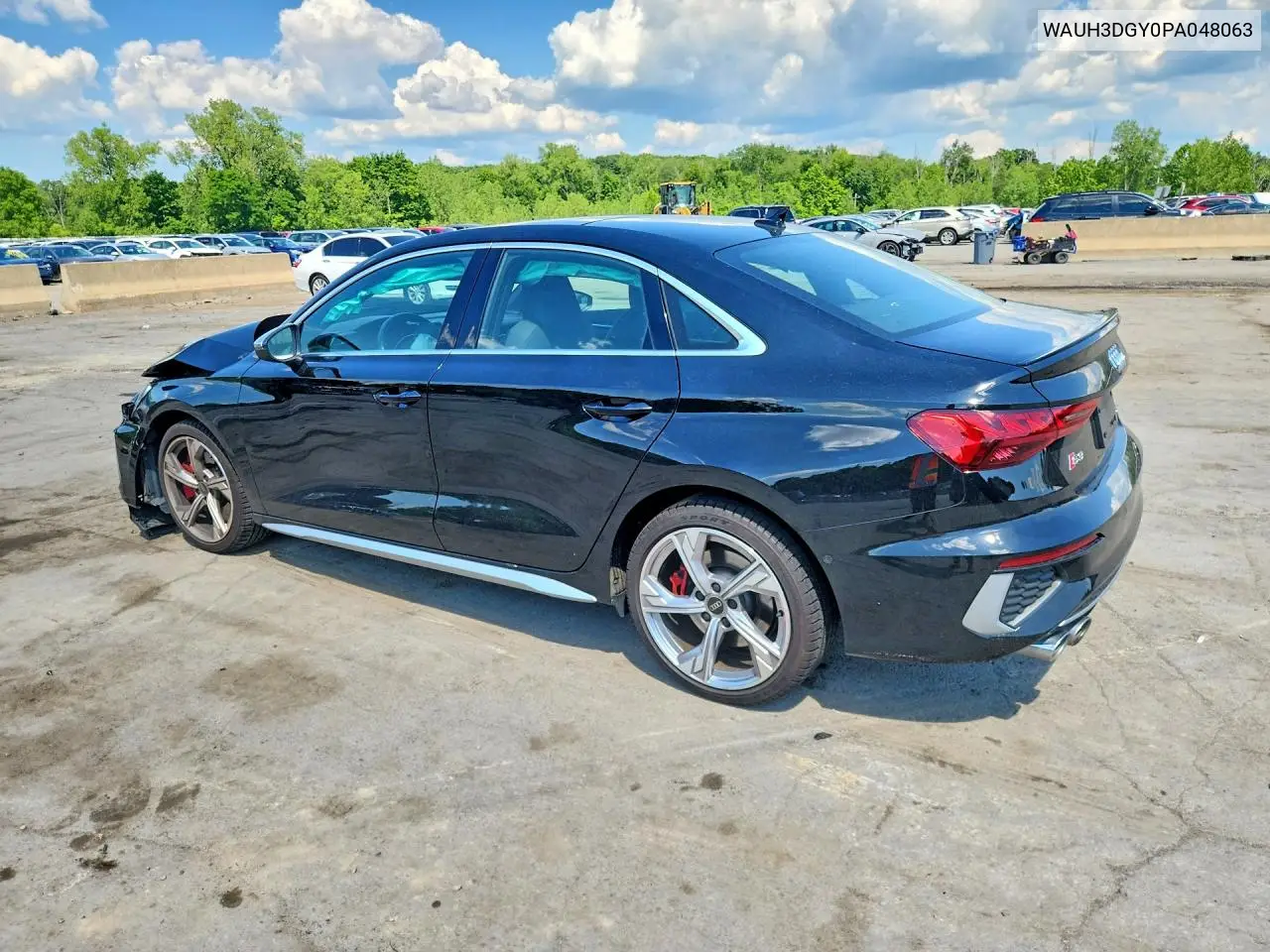 2023 Audi S3 Premium Plus VIN: WAUH3DGY0PA048063 Lot: 59019416