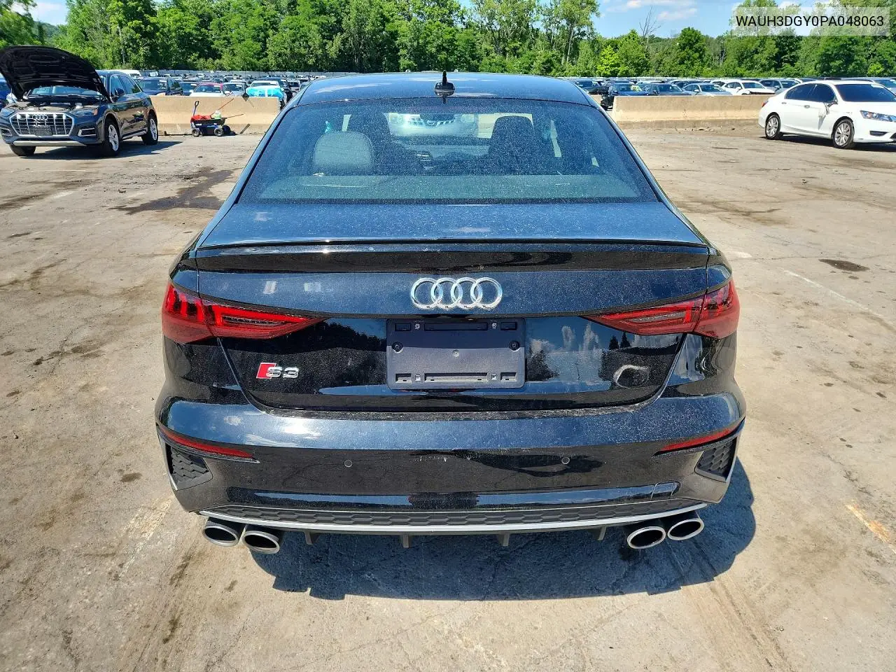 2023 Audi S3 Premium Plus VIN: WAUH3DGY0PA048063 Lot: 59019416