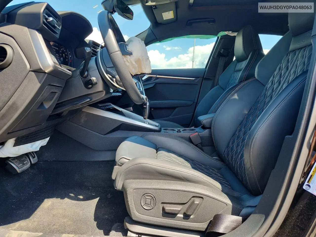 2023 Audi S3 Premium Plus VIN: WAUH3DGY0PA048063 Lot: 59019416