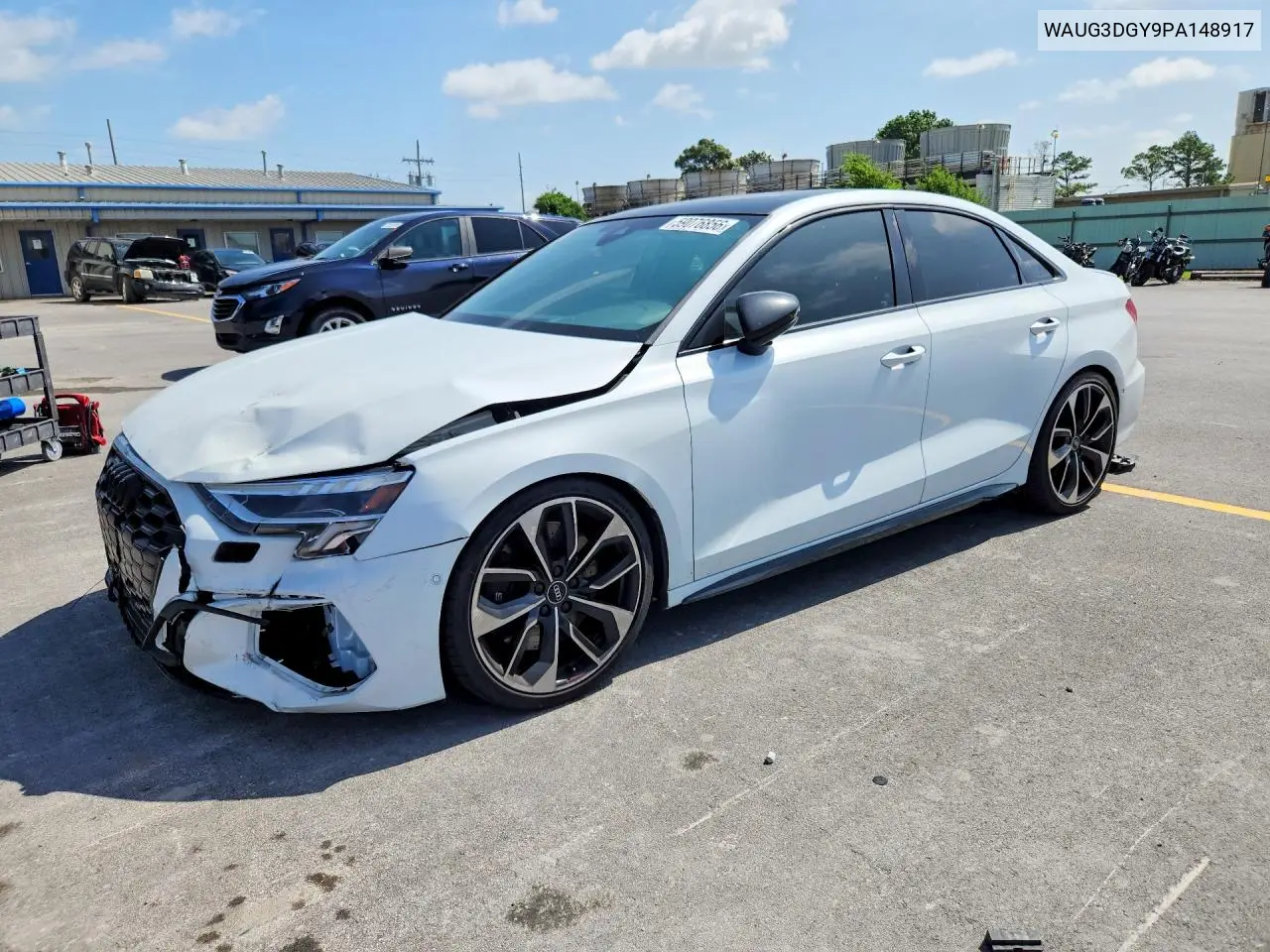 2023 Audi S3 Premium VIN: WAUG3DGY9PA148917 Lot: 59076856