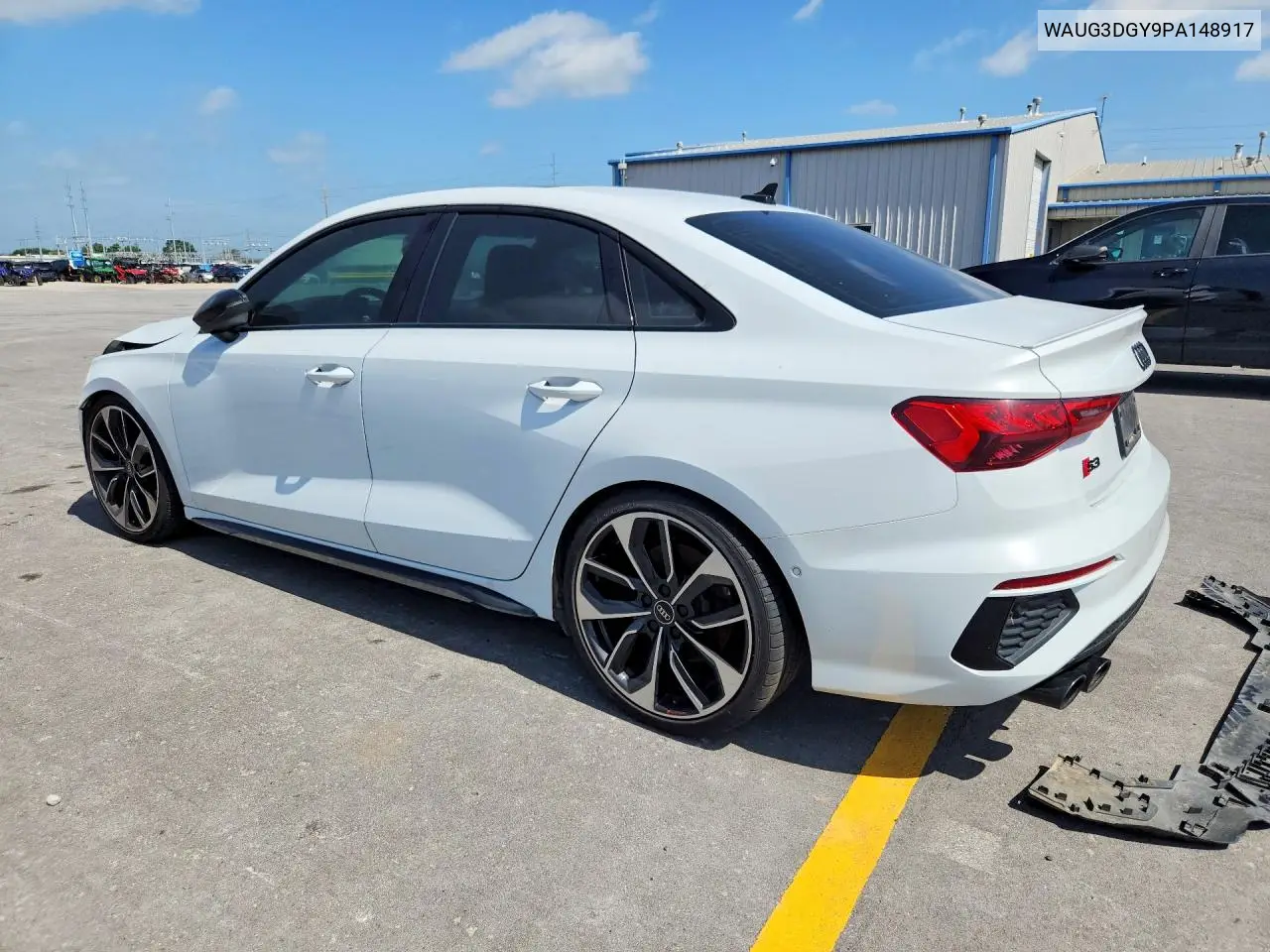 2023 Audi S3 Premium VIN: WAUG3DGY9PA148917 Lot: 59076856