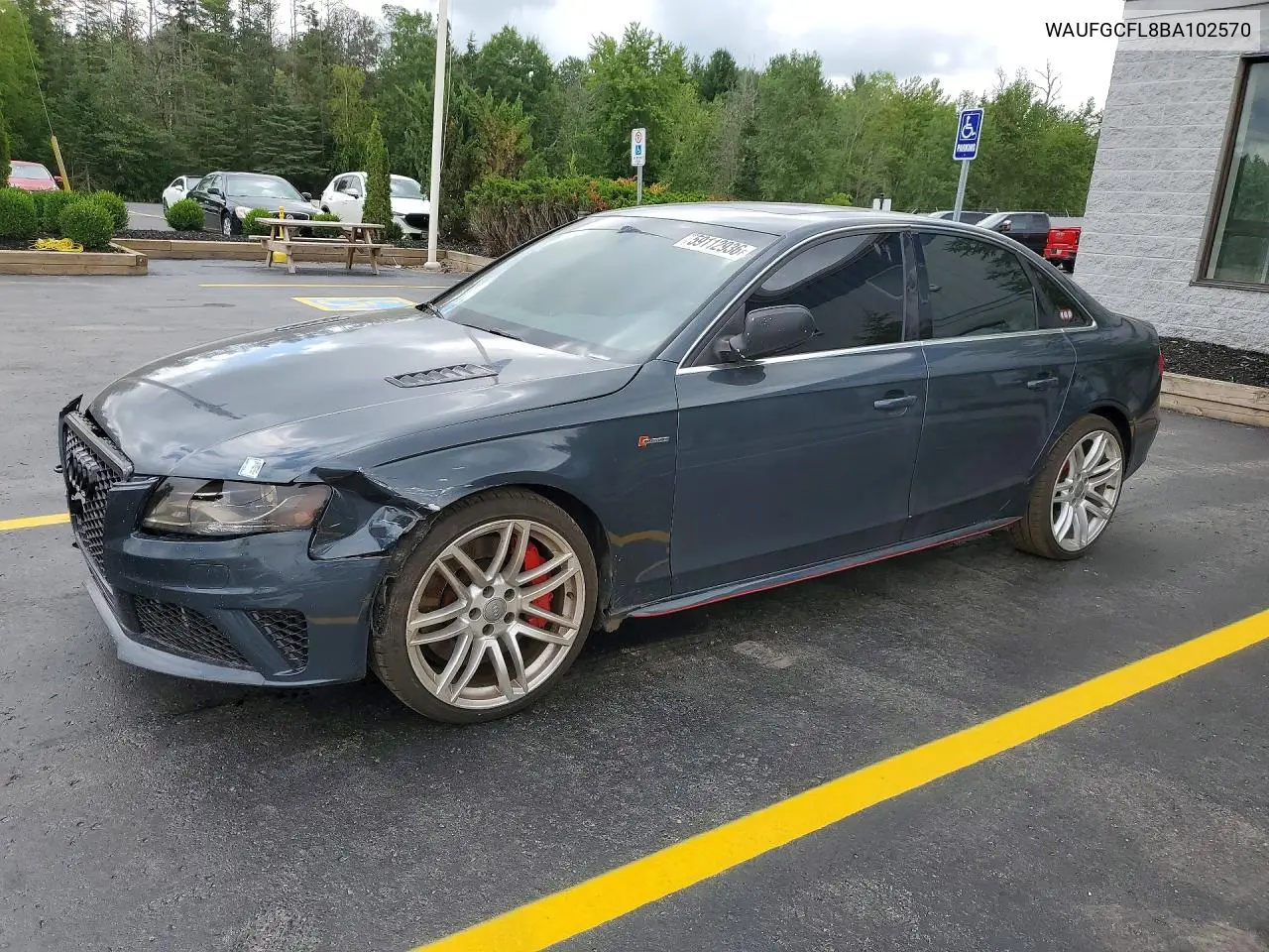 2011 Audi S4 Premium VIN: WAUFGCFL8BA102570 Lot: 59112936