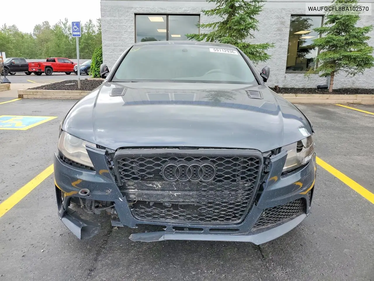 2011 Audi S4 Premium VIN: WAUFGCFL8BA102570 Lot: 59112936