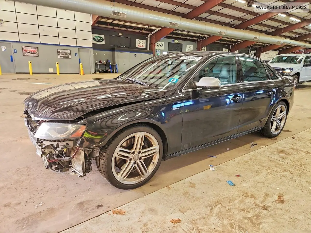 2011 Audi S4 Prestige VIN: WAUKGBFL0BA040932 Lot: 74792635
