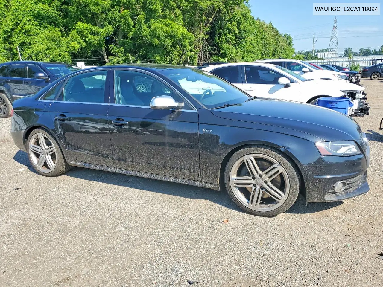 2012 Audi S4 Premium VIN: WAUHGCFL2CA118094 Lot: 60576546