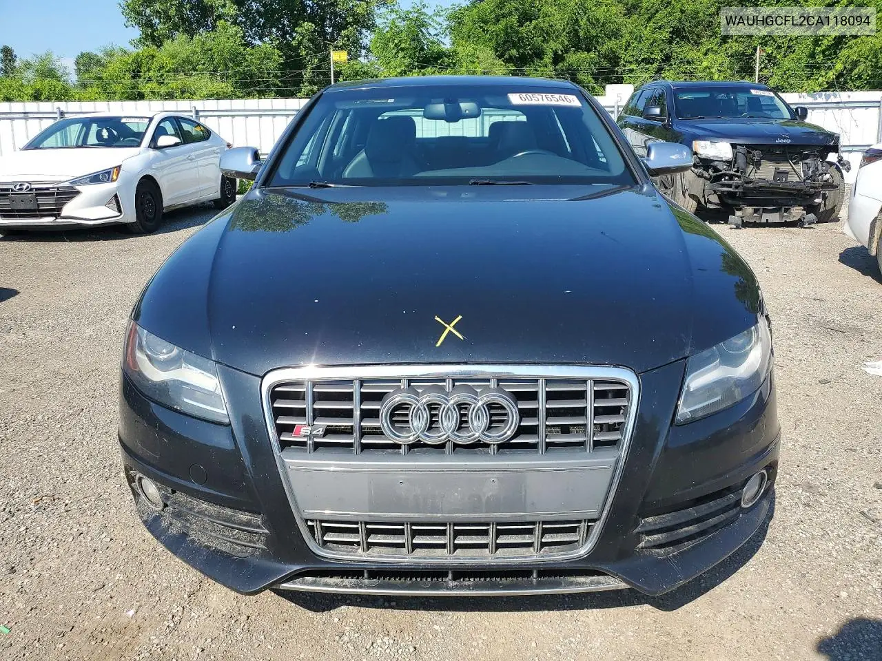 2012 Audi S4 Premium VIN: WAUHGCFL2CA118094 Lot: 60576546