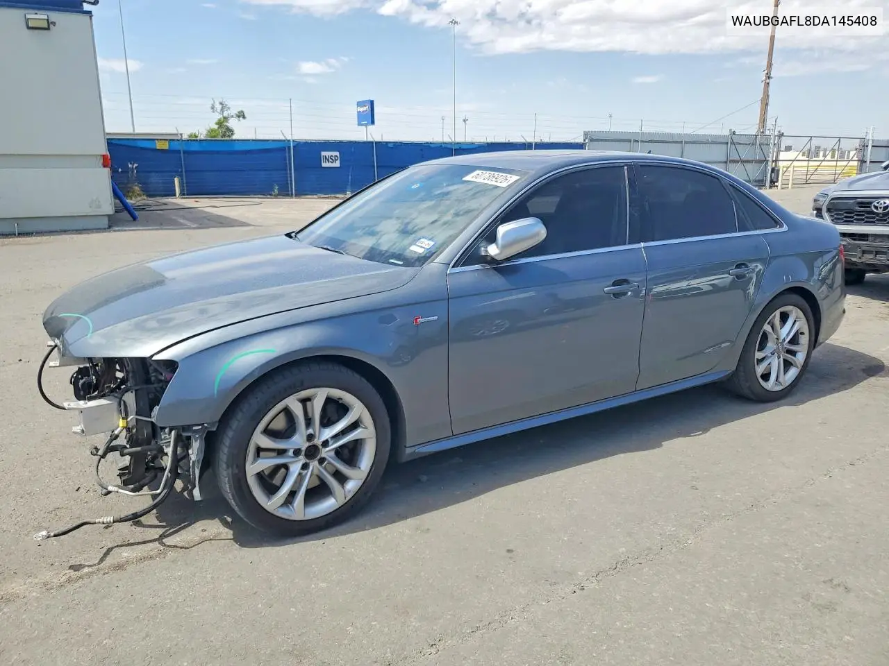 2013 Audi S4 Premium Plus VIN: WAUBGAFL8DA145408 Lot: 60786926
