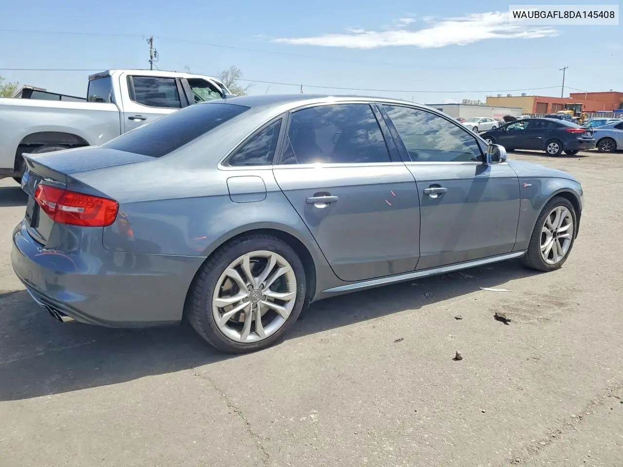 2013 Audi S4 Premium Plus VIN: WAUBGAFL8DA145408 Lot: 60786926