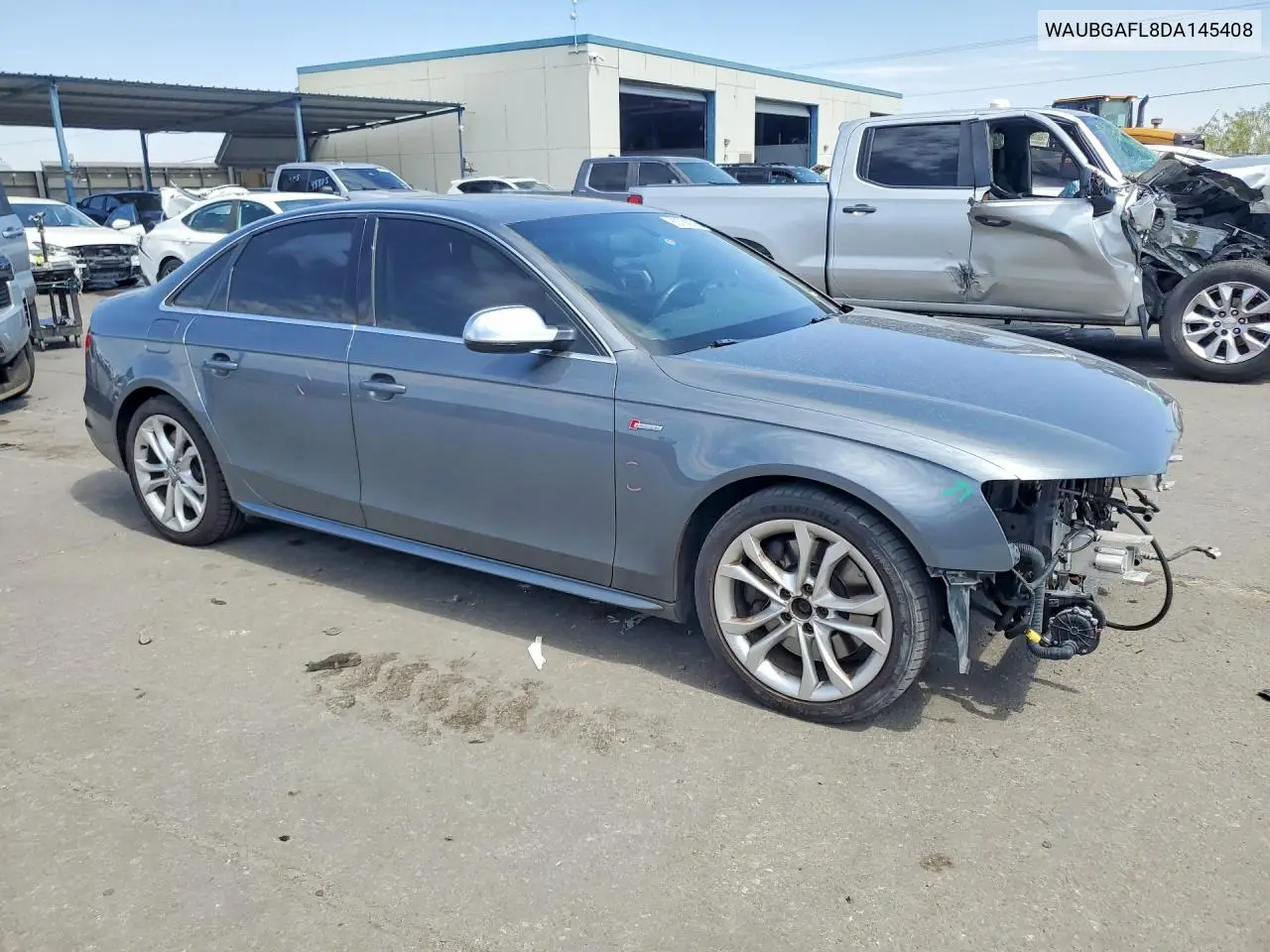 2013 Audi S4 Premium Plus VIN: WAUBGAFL8DA145408 Lot: 60786926