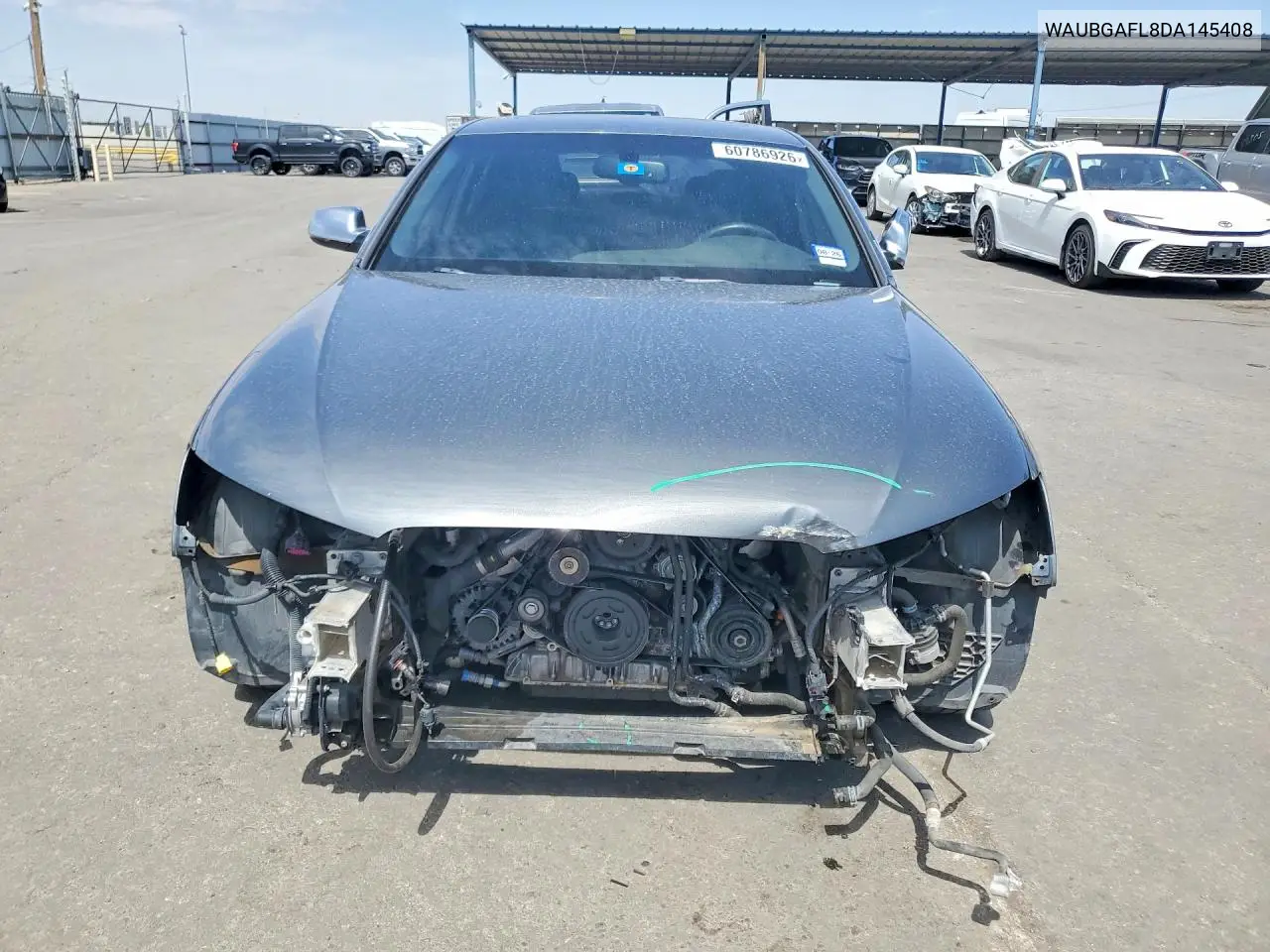 2013 Audi S4 Premium Plus VIN: WAUBGAFL8DA145408 Lot: 60786926