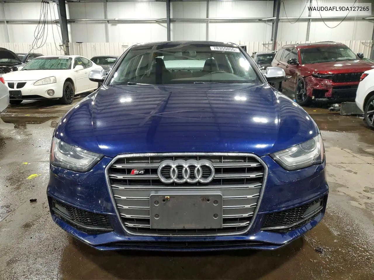 2013 Audi S4 Premium Plus VIN: WAUDGAFL9DA127265 Lot: 78355055