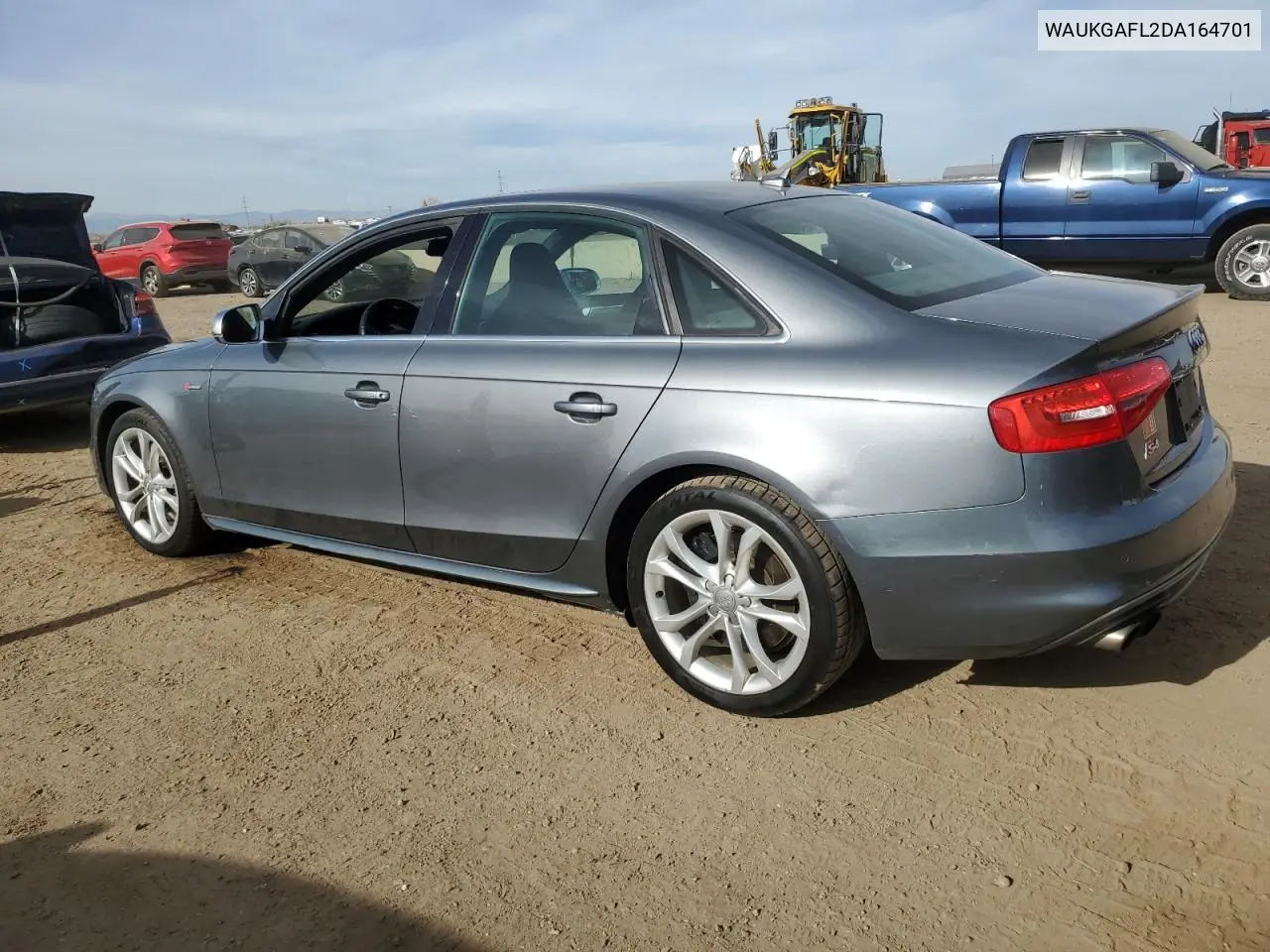 2013 Audi S4 VIN: WAUKGAFL2DA164701 Lot: 92460365