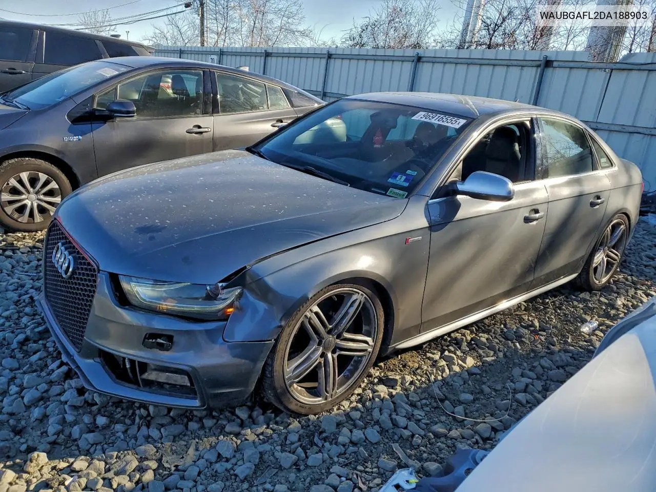 2013 Audi S4 Premium Plus VIN: WAUBGAFL2DA188903 Lot: 96916555