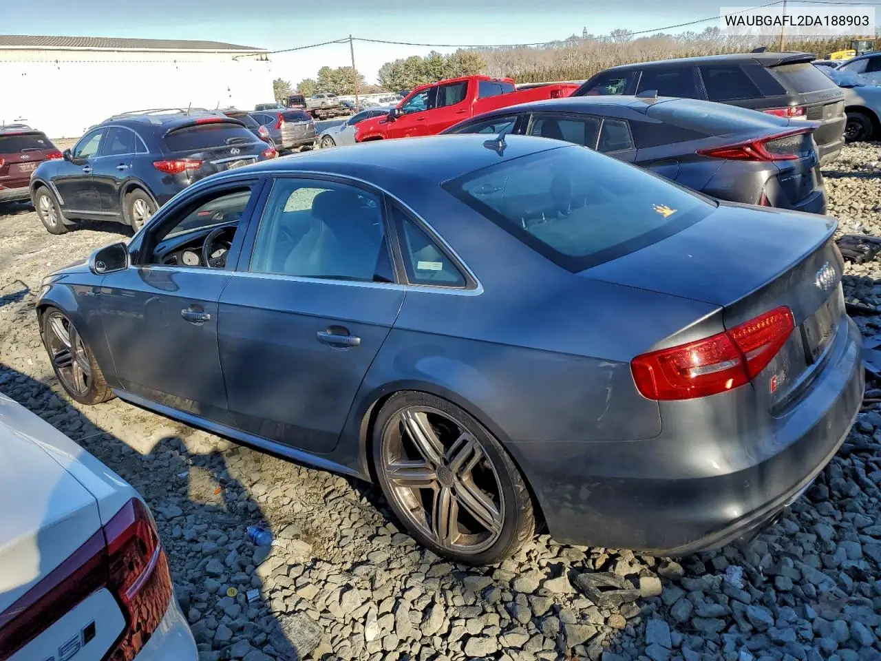 2013 Audi S4 Premium Plus VIN: WAUBGAFL2DA188903 Lot: 96916555