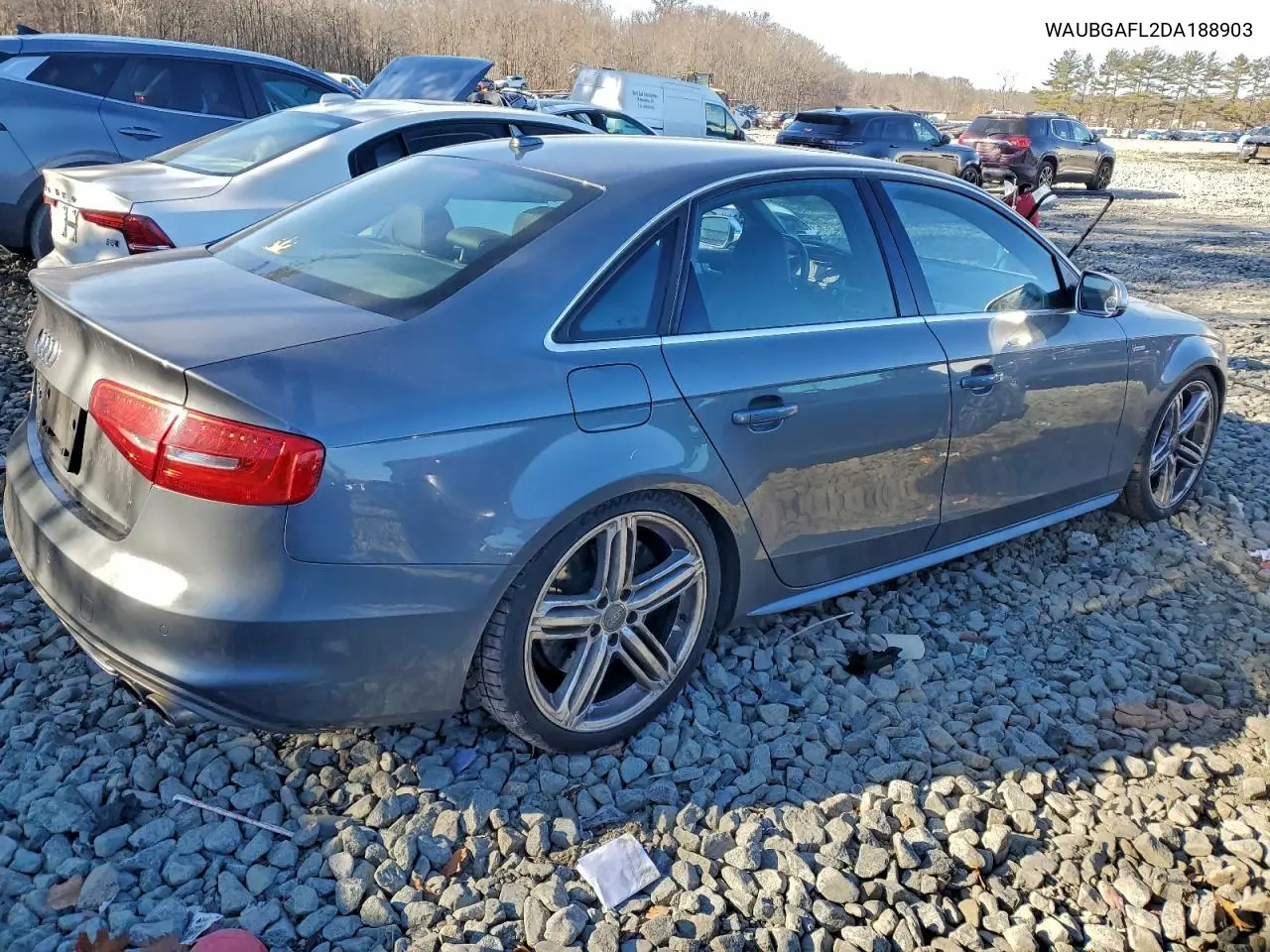 2013 Audi S4 Premium Plus VIN: WAUBGAFL2DA188903 Lot: 96916555