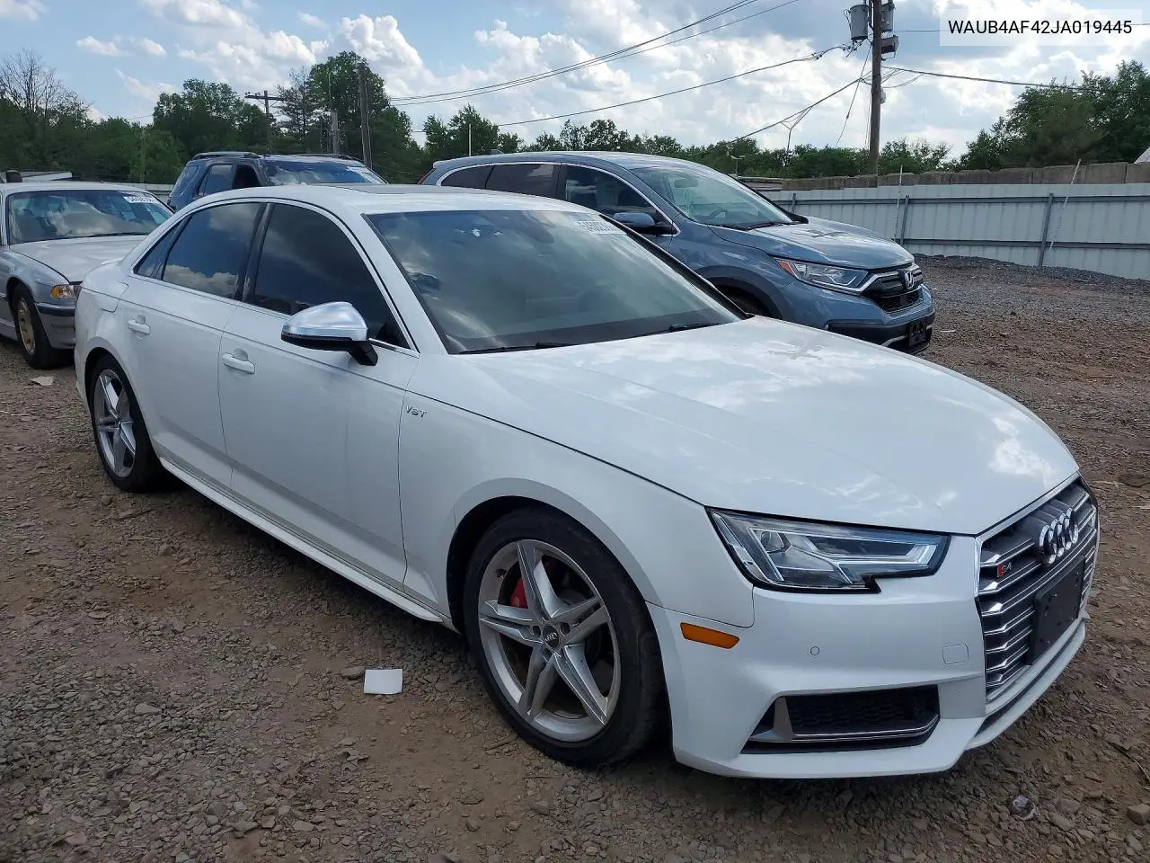 2018 Audi S4 Premium Plus VIN: WAUB4AF42JA019445 Lot: 54502386