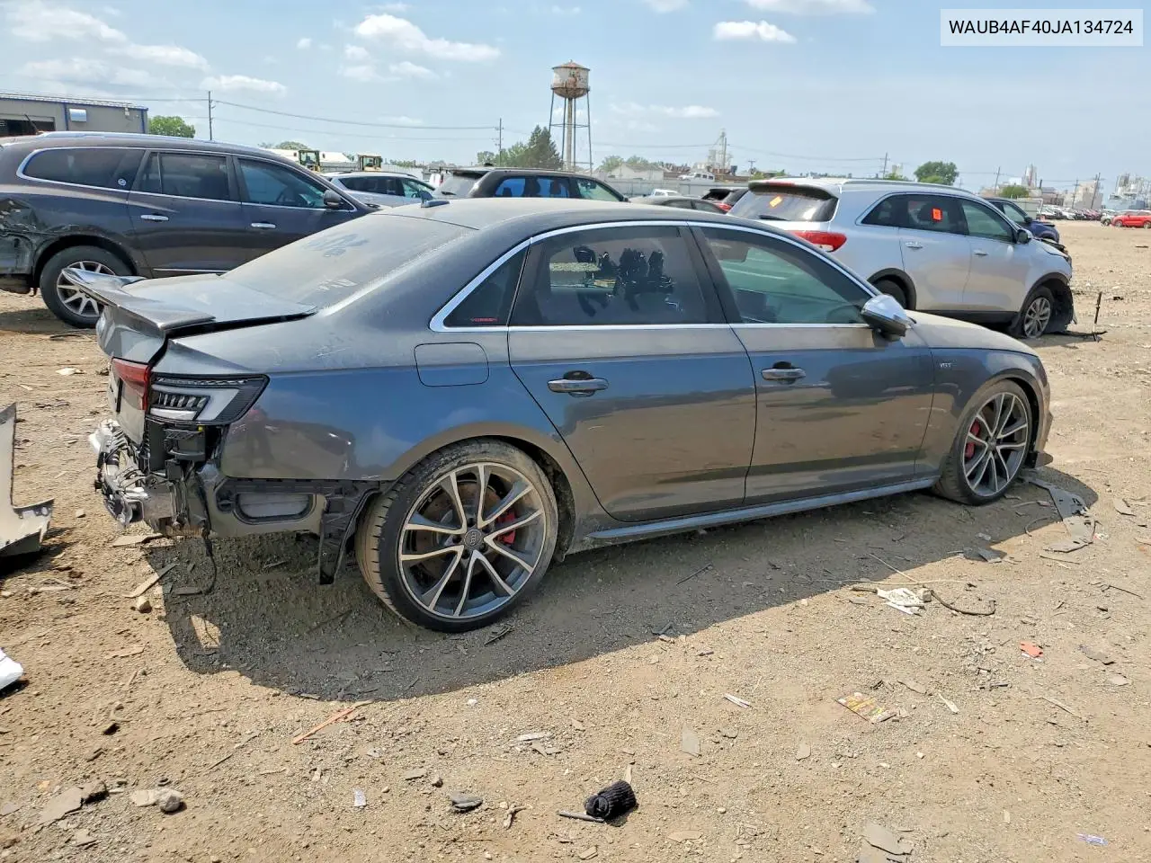 2018 Audi S4 Premium Plus VIN: WAUB4AF40JA134724 Lot: 59866186