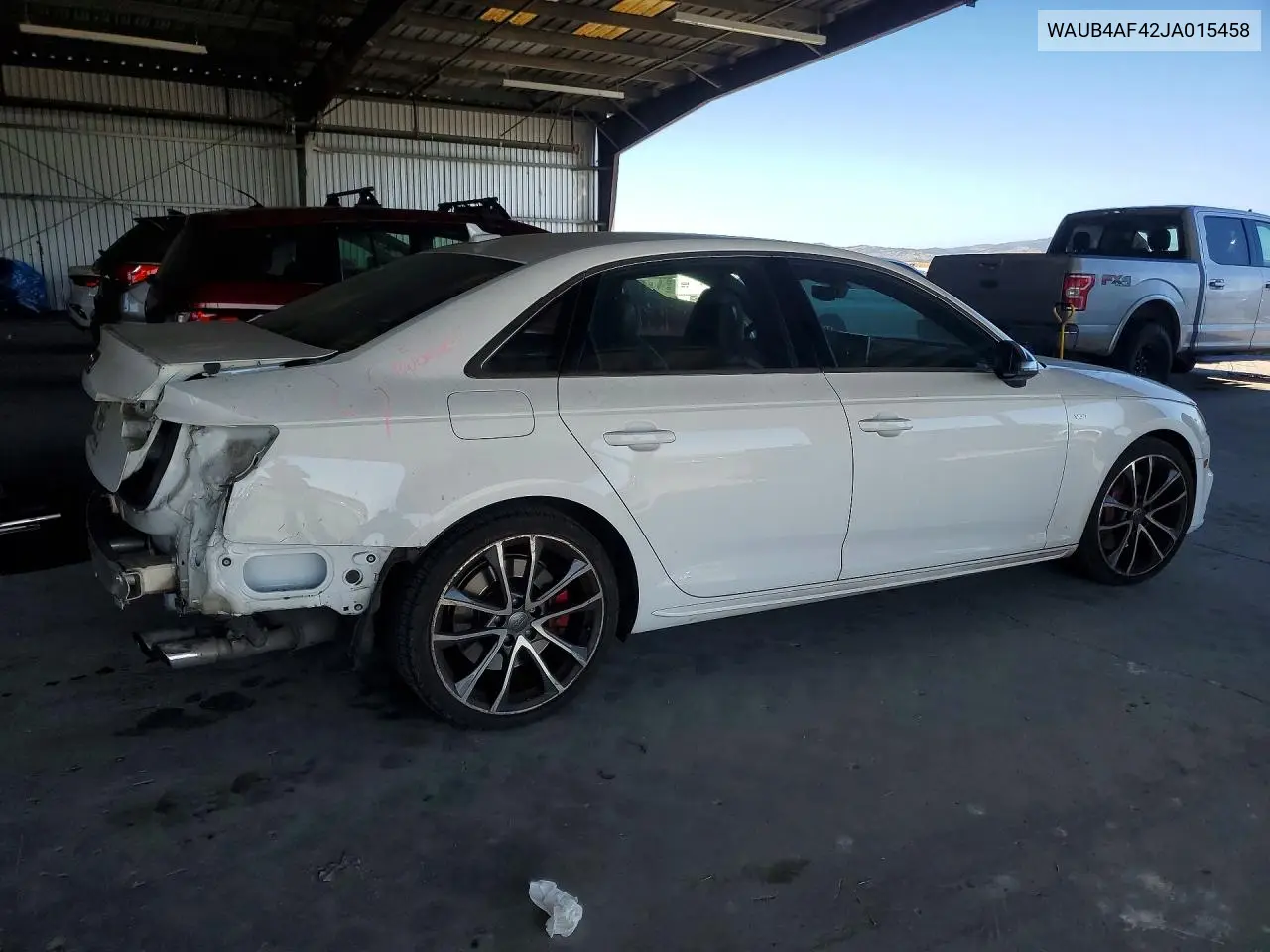 2018 Audi S4 Premium Plus VIN: WAUB4AF42JA015458 Lot: 60991706
