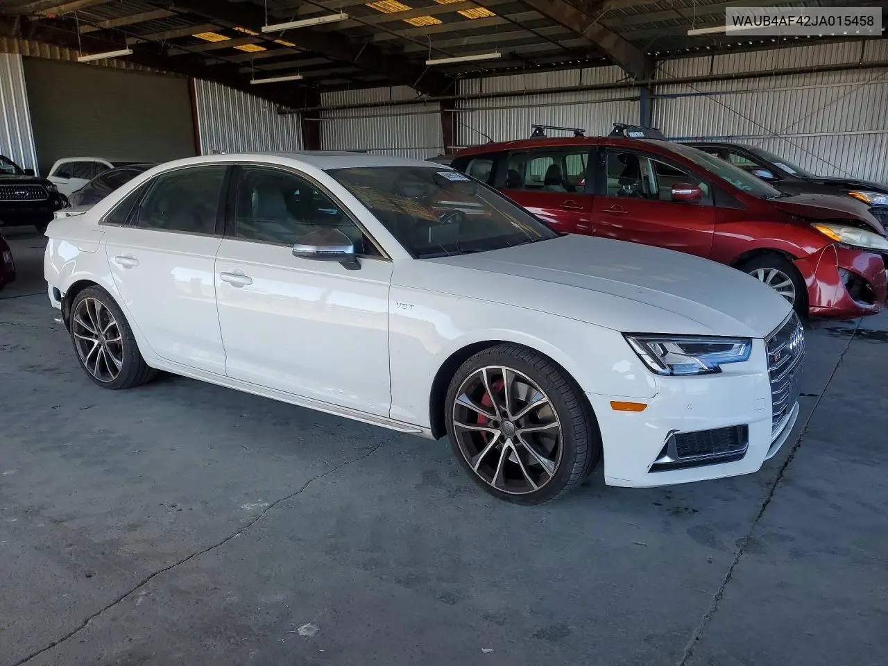 2018 Audi S4 Premium Plus VIN: WAUB4AF42JA015458 Lot: 60991706