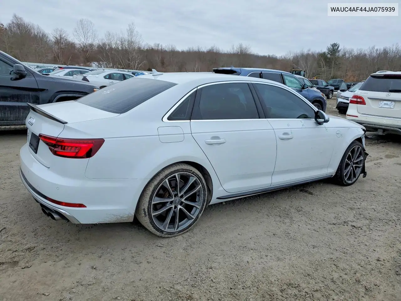 2018 Audi S4 Prestige VIN: WAUC4AF44JA075939 Lot: 76445625
