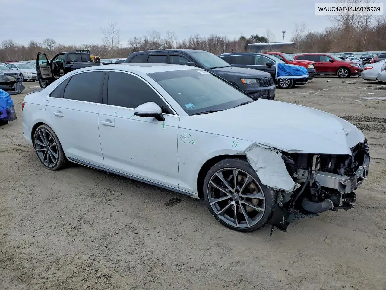 2018 Audi S4 Prestige VIN: WAUC4AF44JA075939 Lot: 76445625