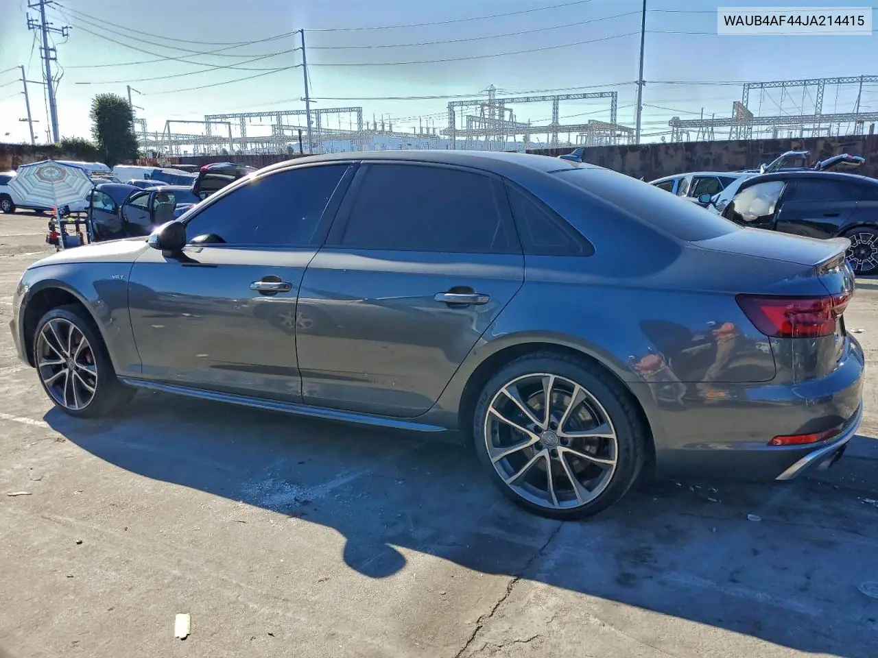2018 Audi S4 Premium Plus VIN: WAUB4AF44JA214415 Lot: 99143425