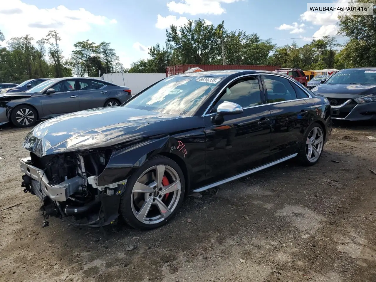 2023 Audi S4 Premium Plus VIN: WAUB4AF46PA014161 Lot: 80786175