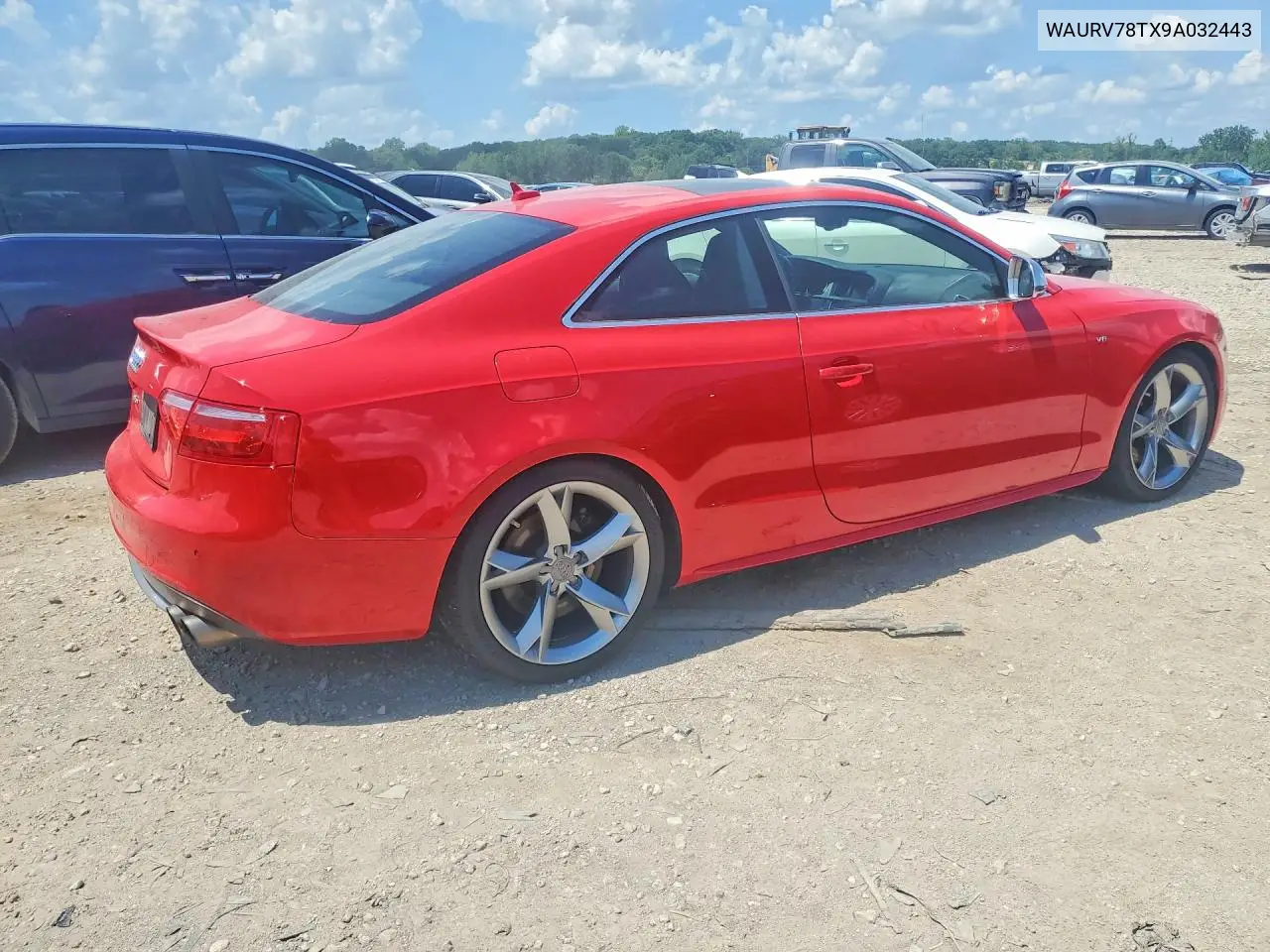 2009 Audi S5 Quattro VIN: WAURV78TX9A032443 Lot: 60050526