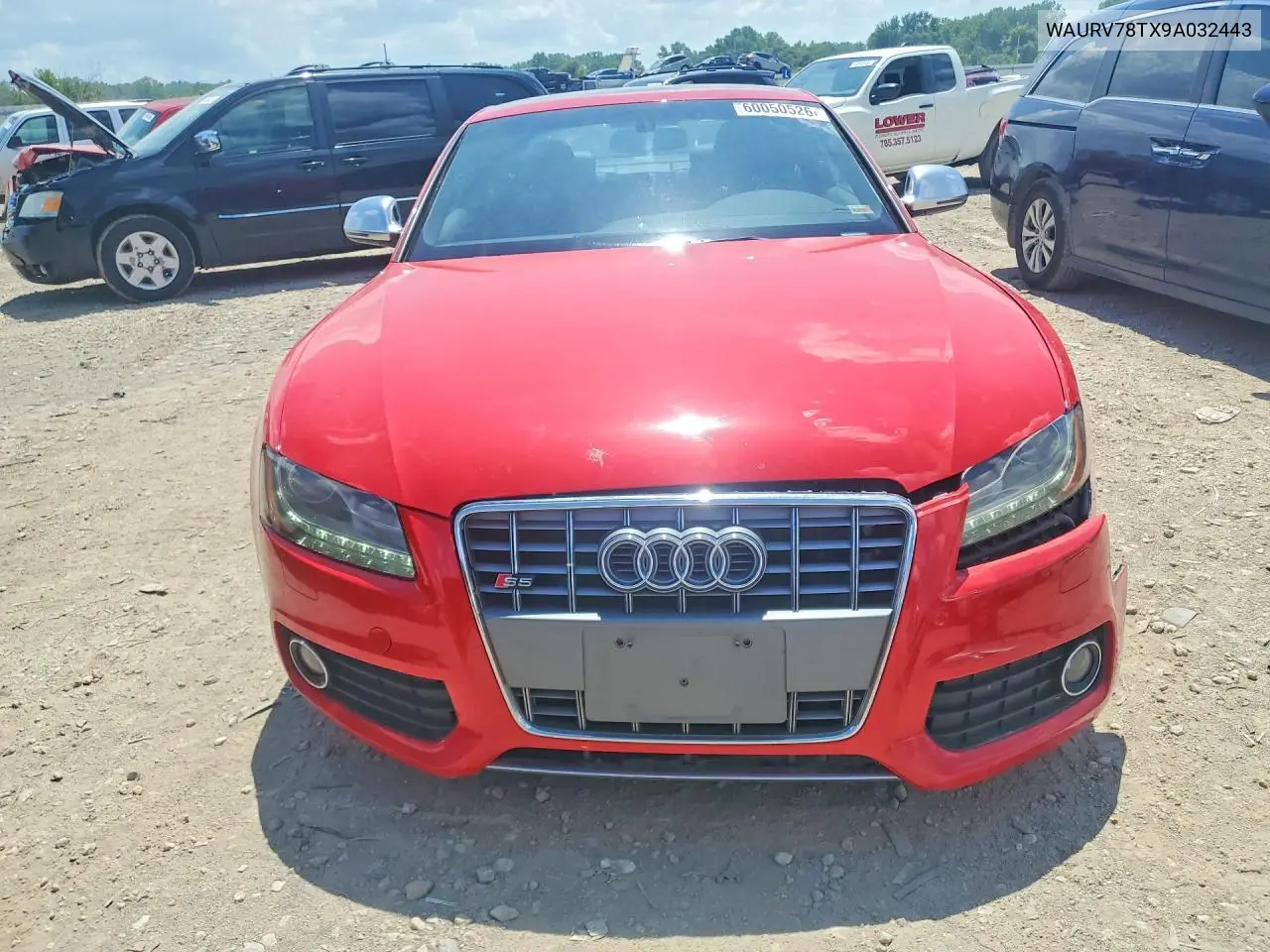 2009 Audi S5 Quattro VIN: WAURV78TX9A032443 Lot: 60050526