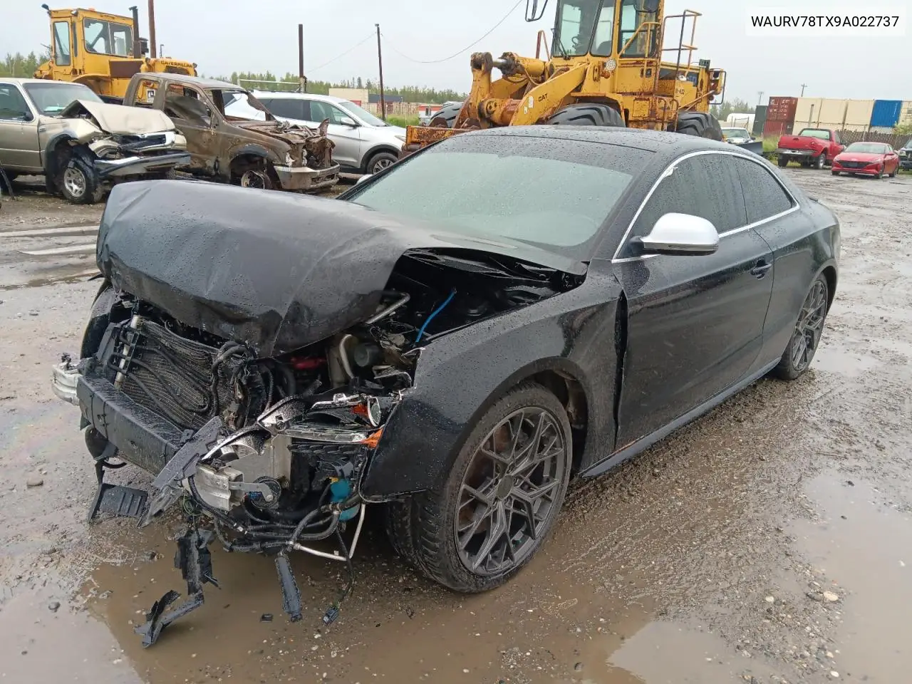 2009 Audi S5 Quattro VIN: WAURV78TX9A022737 Lot: 66782555
