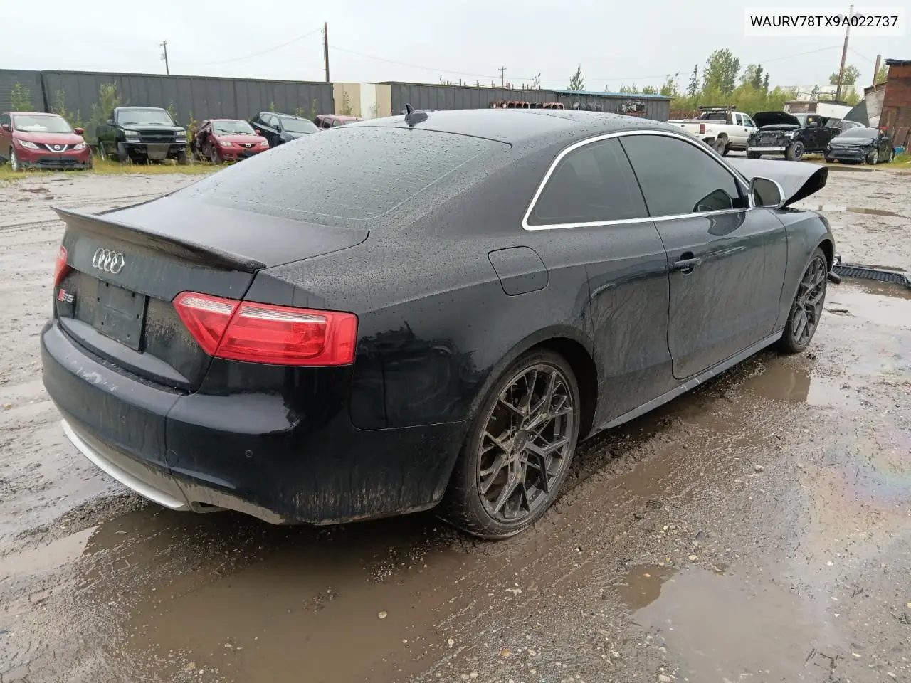 2009 Audi S5 Quattro VIN: WAURV78TX9A022737 Lot: 66782555