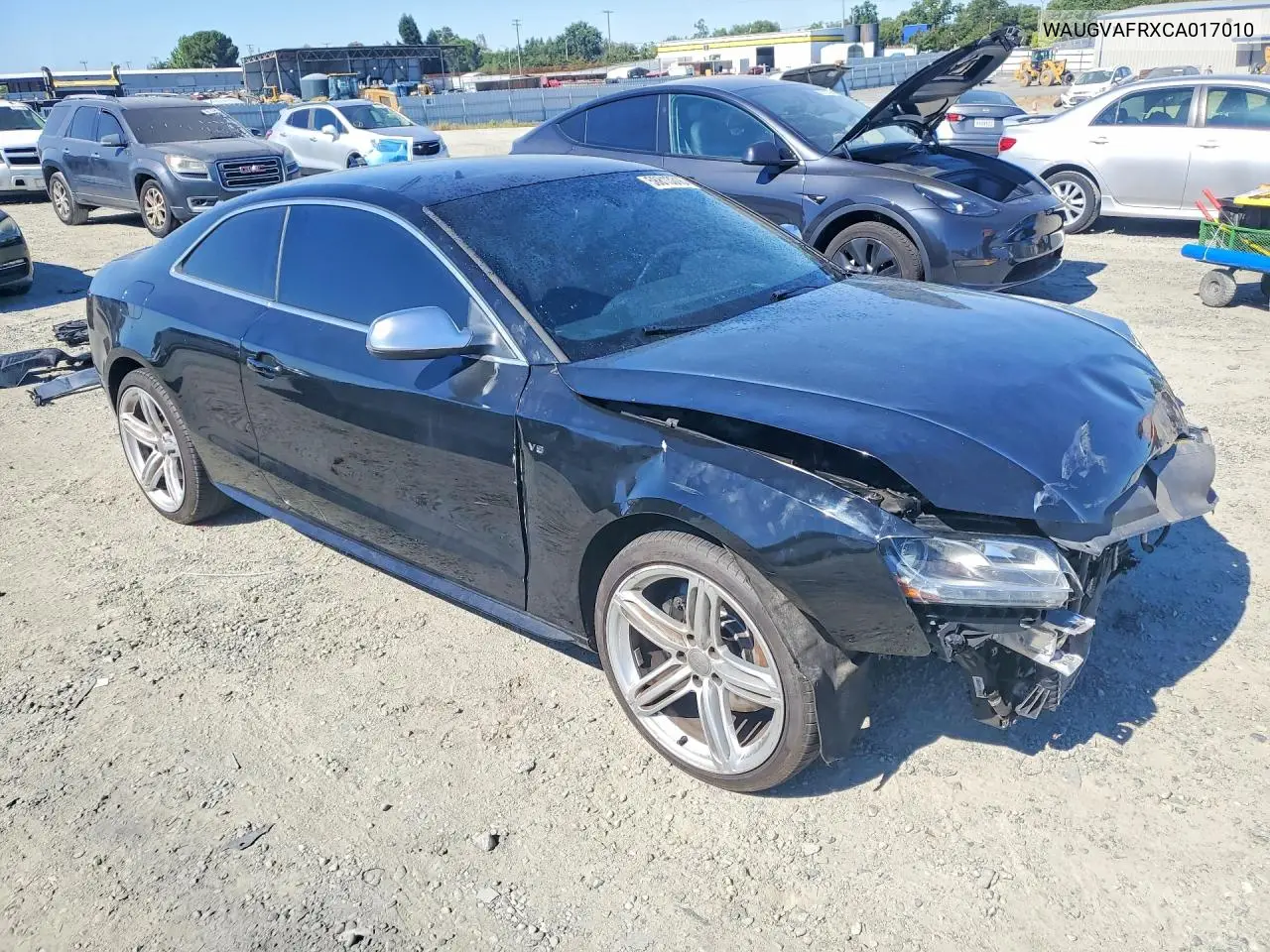 2012 Audi S5 Premium Plus VIN: WAUGVAFRXCA017010 Lot: 58813316