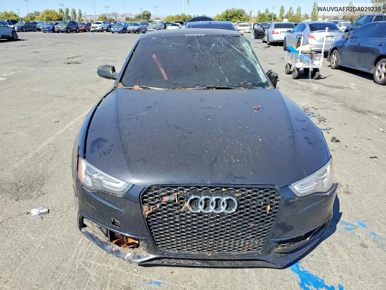 2013 Audi S5 Prestige VIN: WAUVGAFR2DA029235 Lot: 59694986
