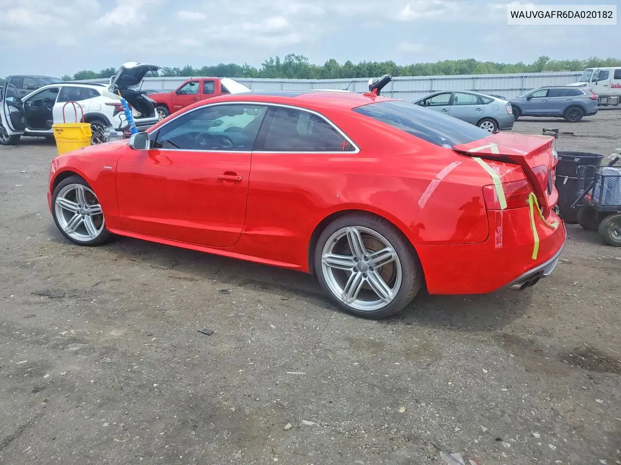2013 Audi S5 Prestige VIN: WAUVGAFR6DA020182 Lot: 61735126