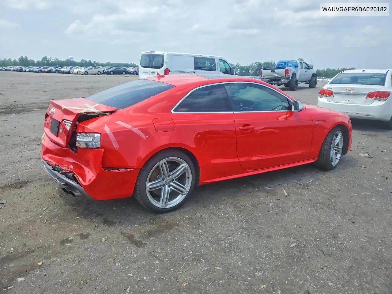2013 Audi S5 Prestige VIN: WAUVGAFR6DA020182 Lot: 61735126