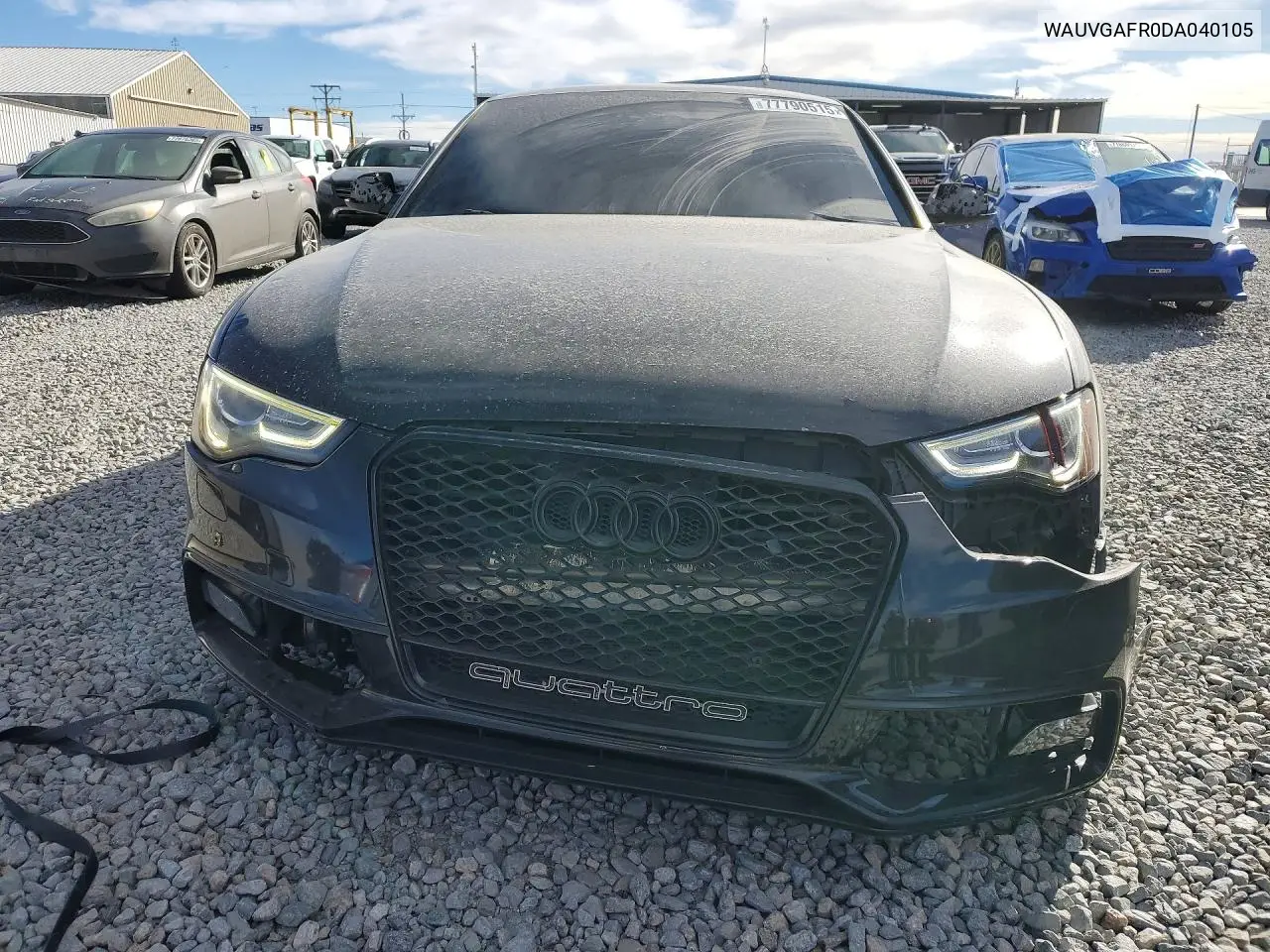 2013 Audi S5 Prestige VIN: WAUVGAFR0DA040105 Lot: 77790515