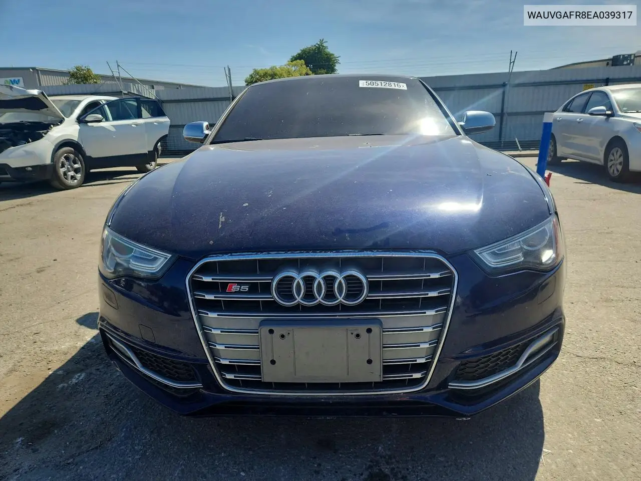 2014 Audi S5 Prestige VIN: WAUVGAFR8EA039317 Lot: 50512816