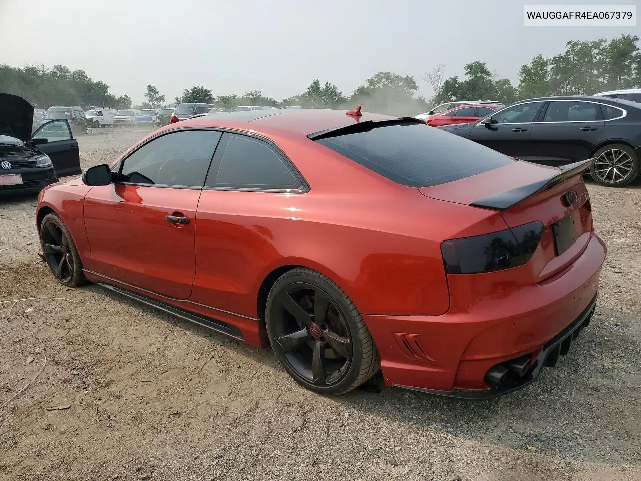2014 Audi S5 Premium Plus VIN: WAUGGAFR4EA067379 Lot: 57505896
