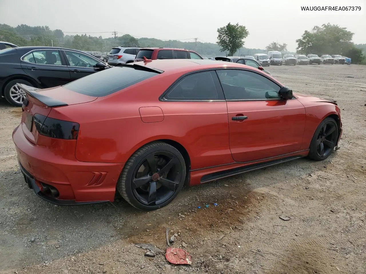 2014 Audi S5 Premium Plus VIN: WAUGGAFR4EA067379 Lot: 57505896