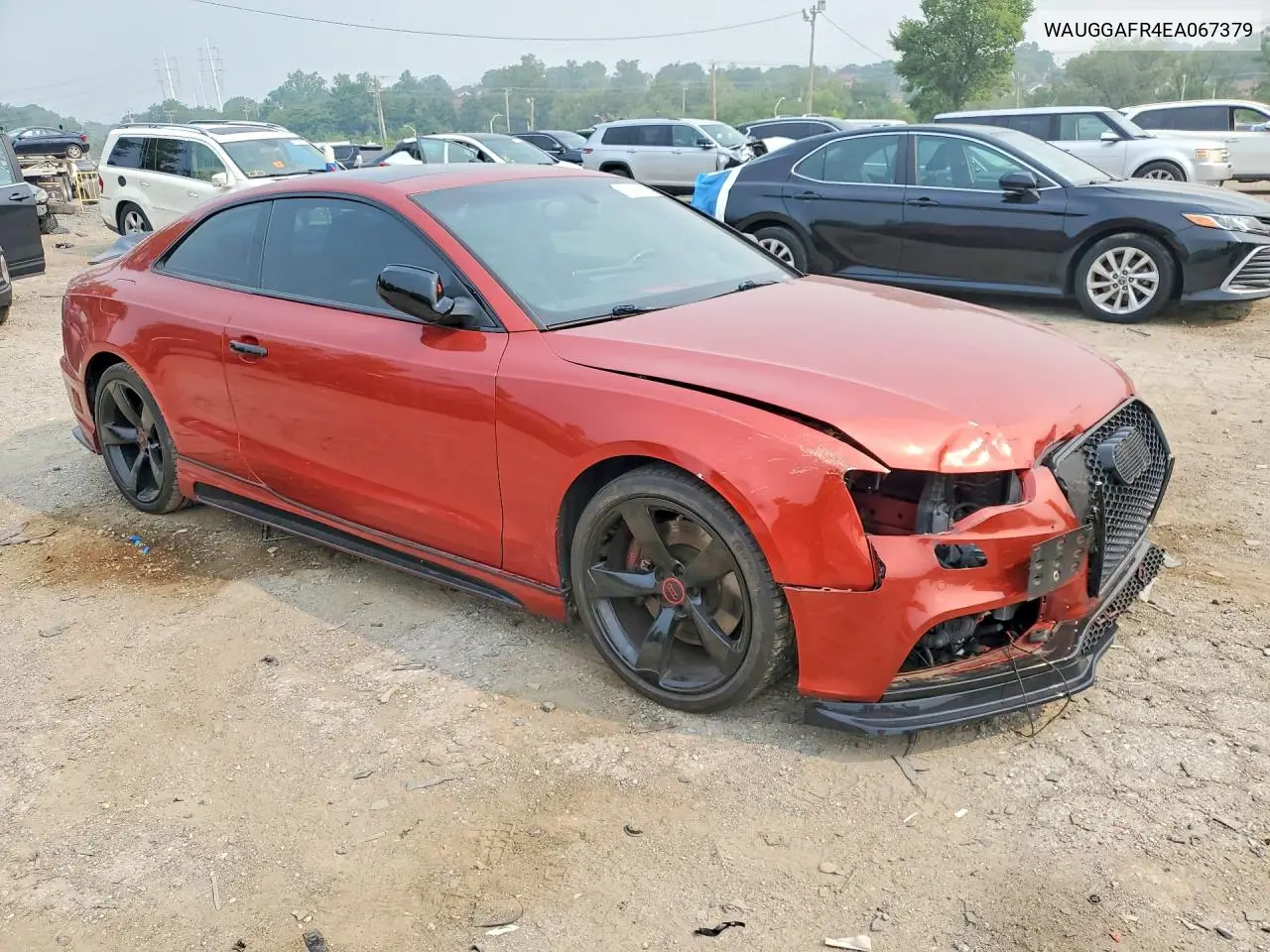 2014 Audi S5 Premium Plus VIN: WAUGGAFR4EA067379 Lot: 57505896